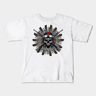 Skull Pilot 05 Kids T-Shirt